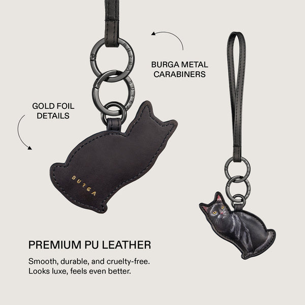 Lucky Charm - Leather Bag Charm | BURGA