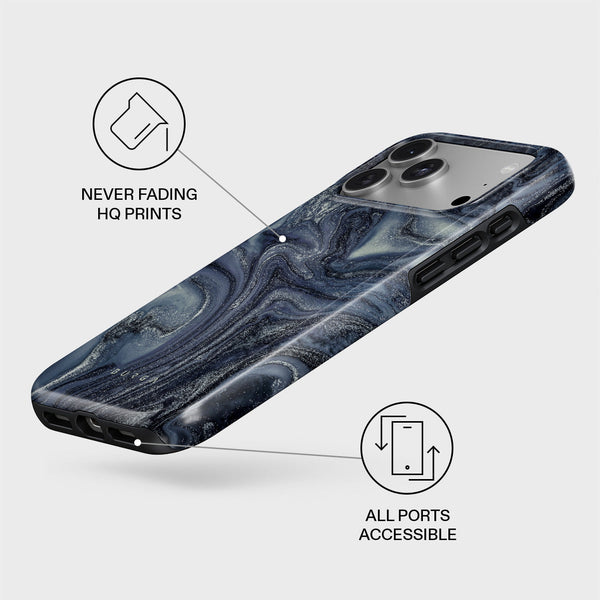 iPhone 17 Pro Max Case, Navy Trench | BURGA