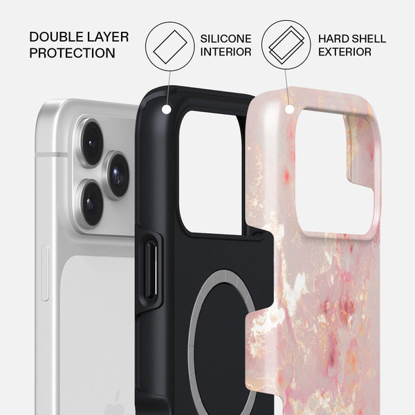 iPhone 17 Pro Max Case, Golden Coral | BURGA
