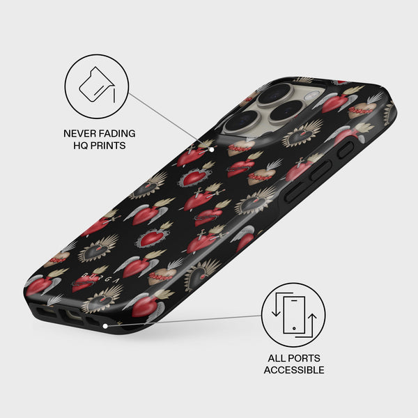 iPhone 16 Pro Case, Sworn Hearts | BURGA