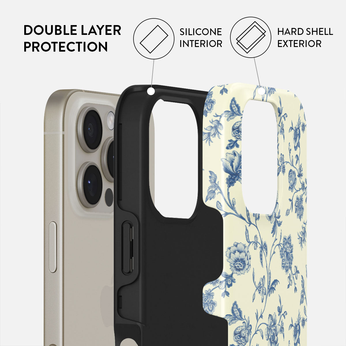 ELITE BURGA ハート iPhone16proケース iPhone 16 Pro Case, Sweetheart | BURGA