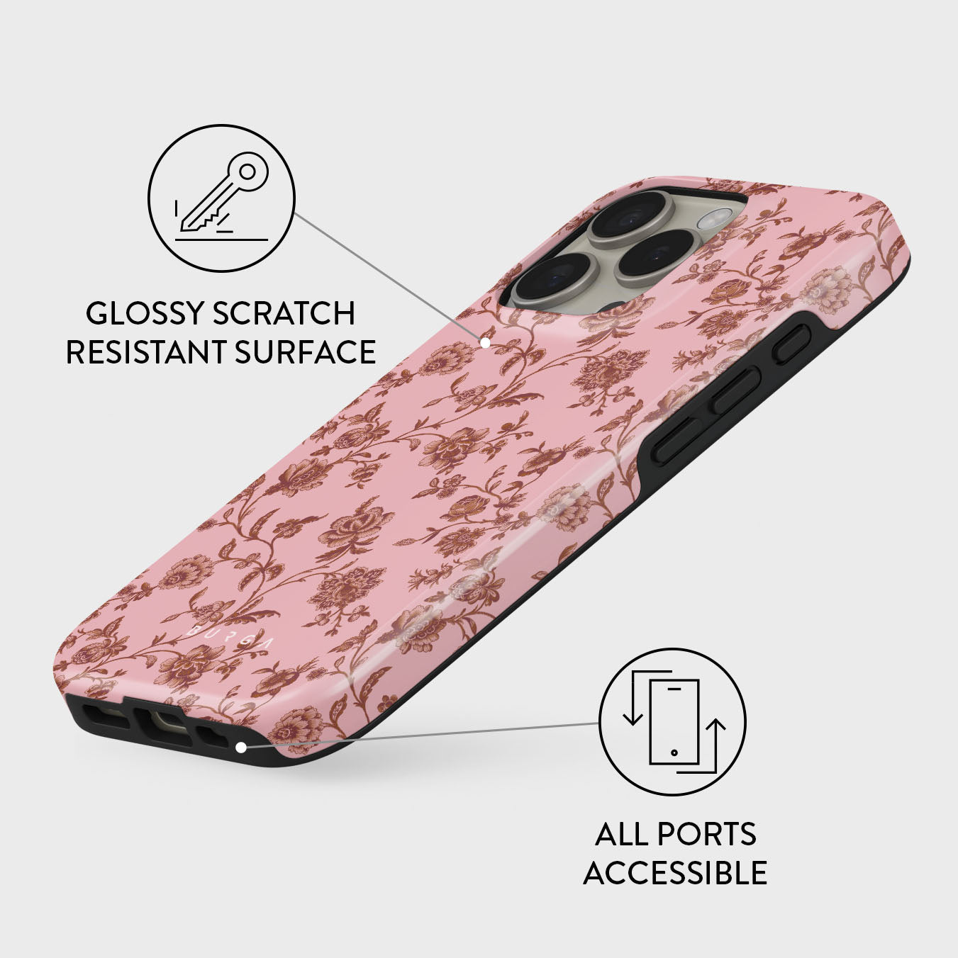 BURGA iPhone16ケース　Lover iPhone 16 Pro Max Case, Lover | BURGA