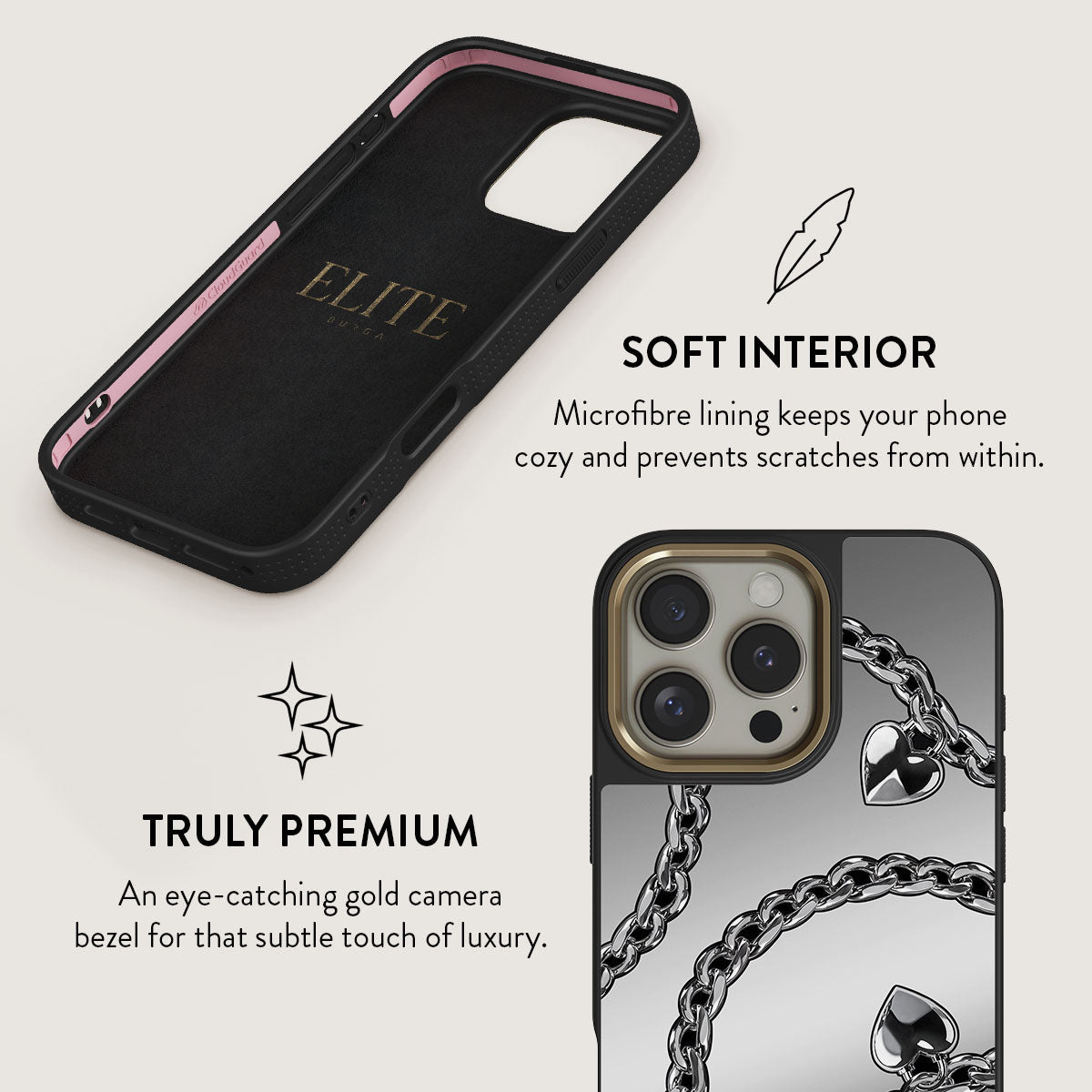 iPhone 16 Pro Case, Cold Heart | BURGA