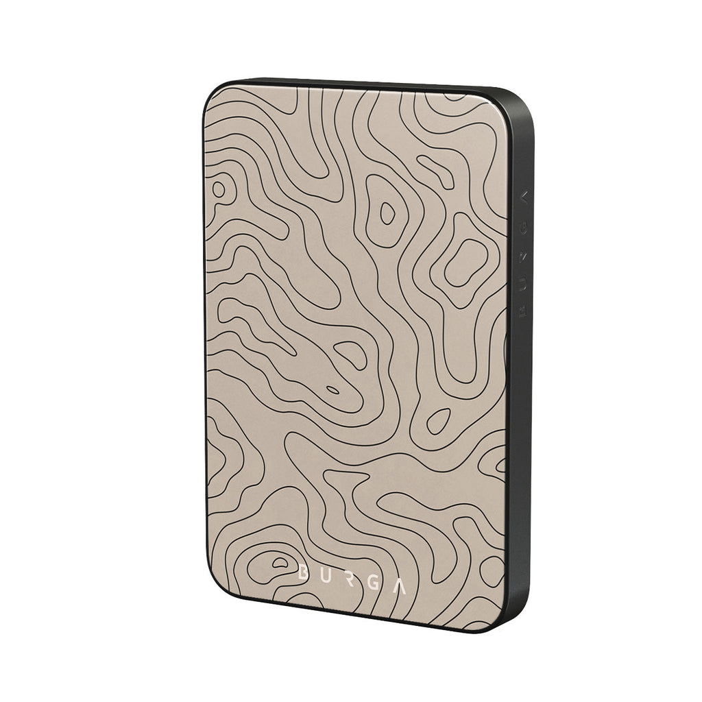 BURGA Wild Terrain - Minimalist Magnetic Power Bank