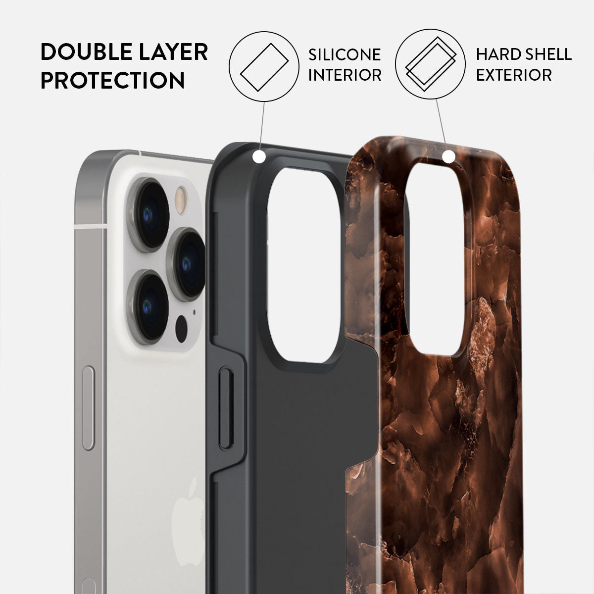 iPhone 13 Pro Case, Toasted Chestnut | BURGA