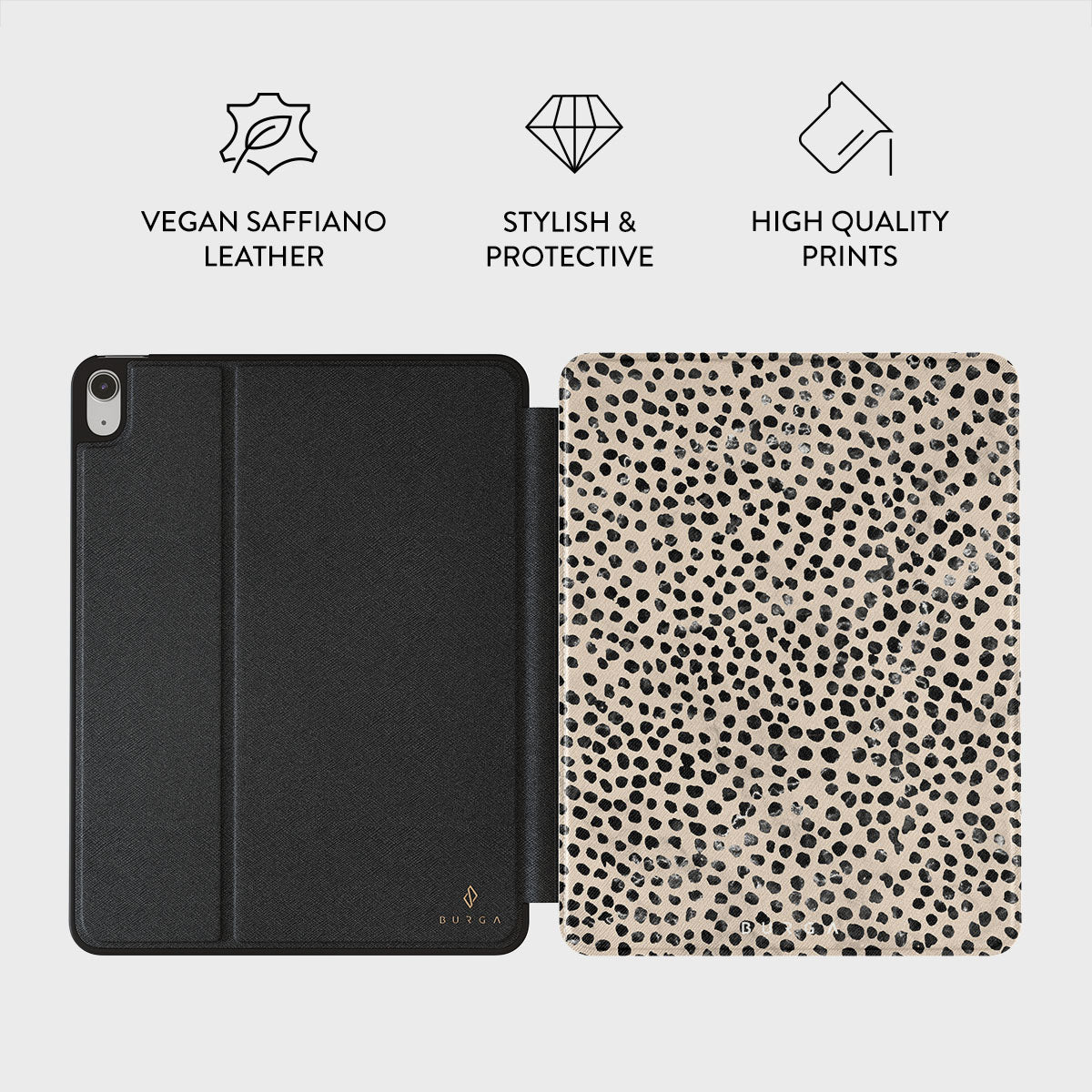 Almond Latte - Cute iPad Air 10.9 (5th/4th Gen) Case | BURGA