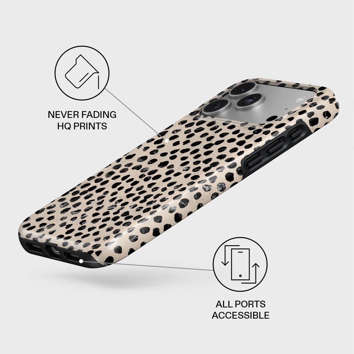 iPhone 17 Pro Max Case, Almond Latte | BURGA