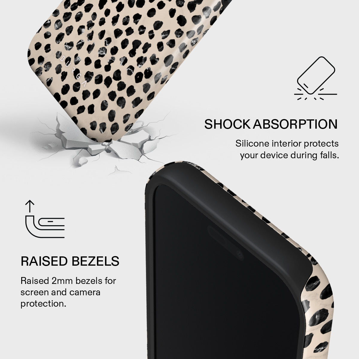 iPhone 17 Pro Max Case, Almond Latte | BURGA