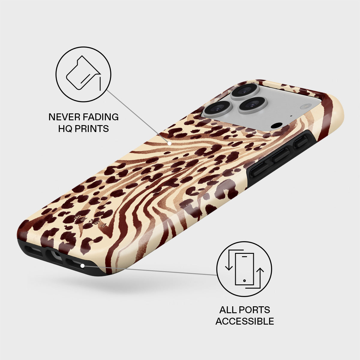 Bare - iPhone 17 Pro Max Case | BURGA