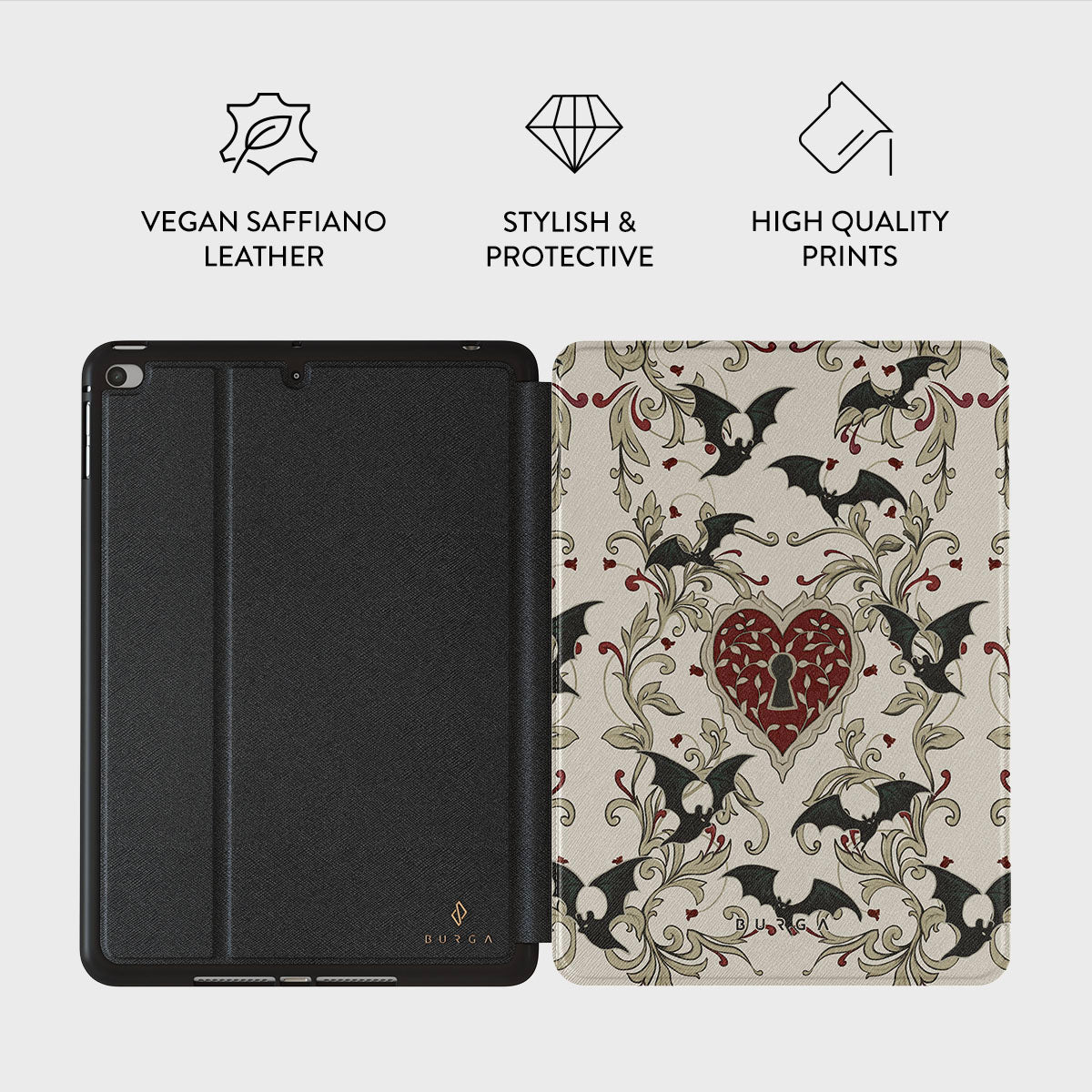 新品未使用　BURGA iPad mini7.9(第5世代)ケース Almond Latte - Cute iPad Mini 7.9 (5th Gen) Case | BURGA