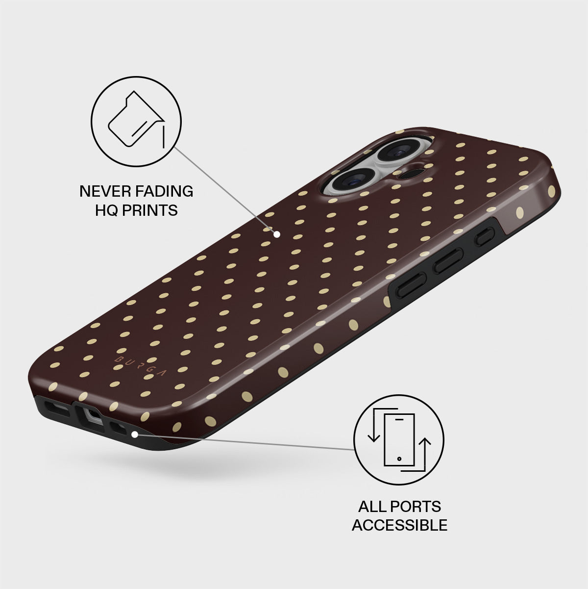 Sorry Busy - iPhone 16 Case | BURGA