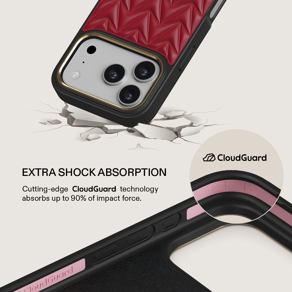 iPhone 17 Pro Case, Cherry | BURGA
