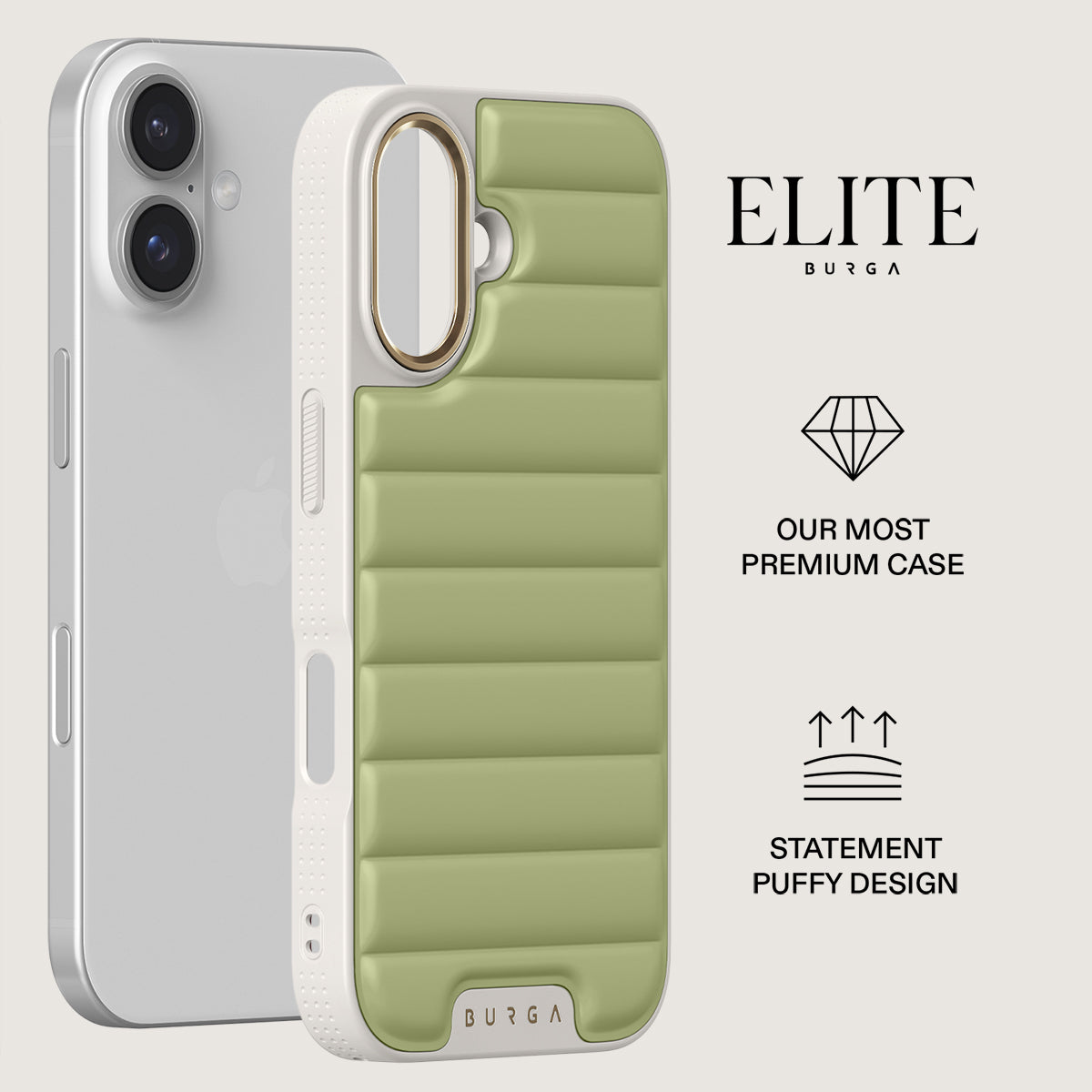 iPhone 16 Case, Matcha | BURGA