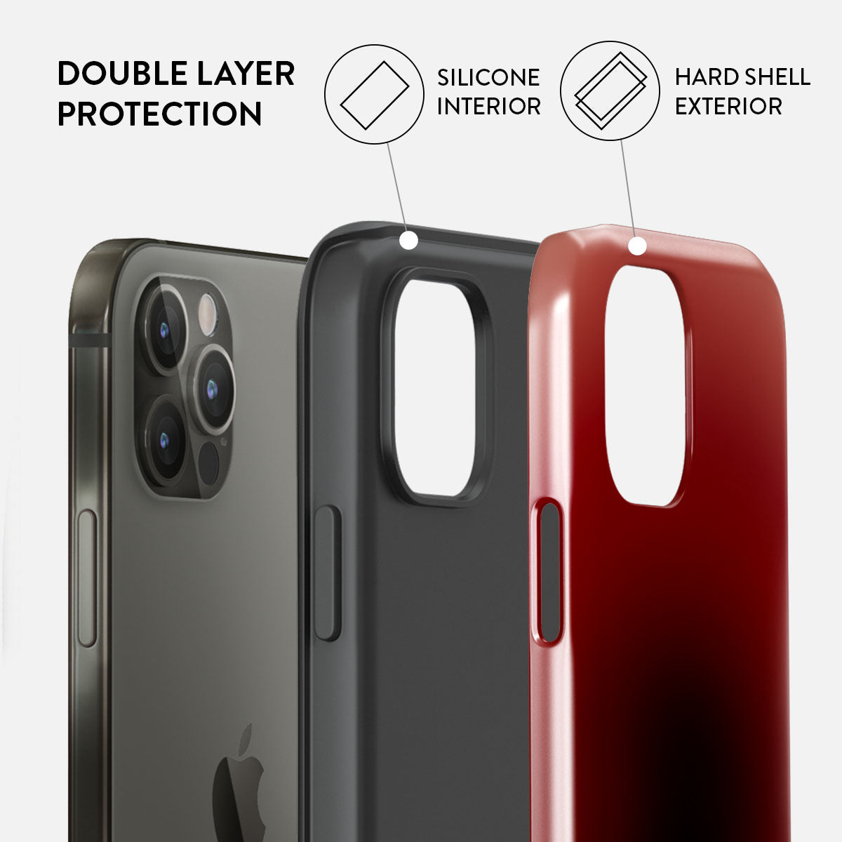 BURGA iPhone12promaxケース(Mag Safe対応) iPhone 12 Pro Max Case, No Talking | BURGA