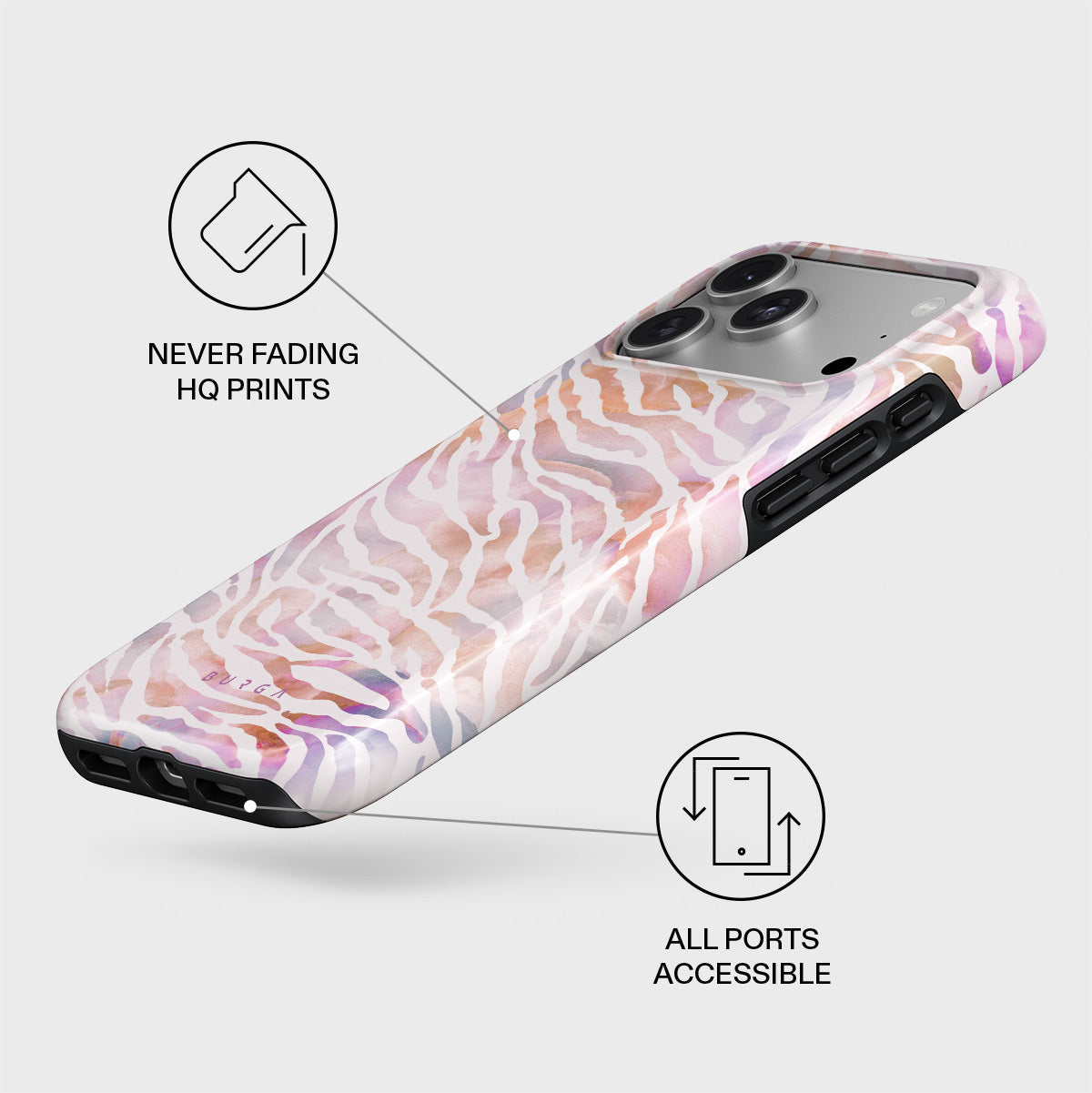 iPhone 17 Pro Max Case, Sultry July | BURGA