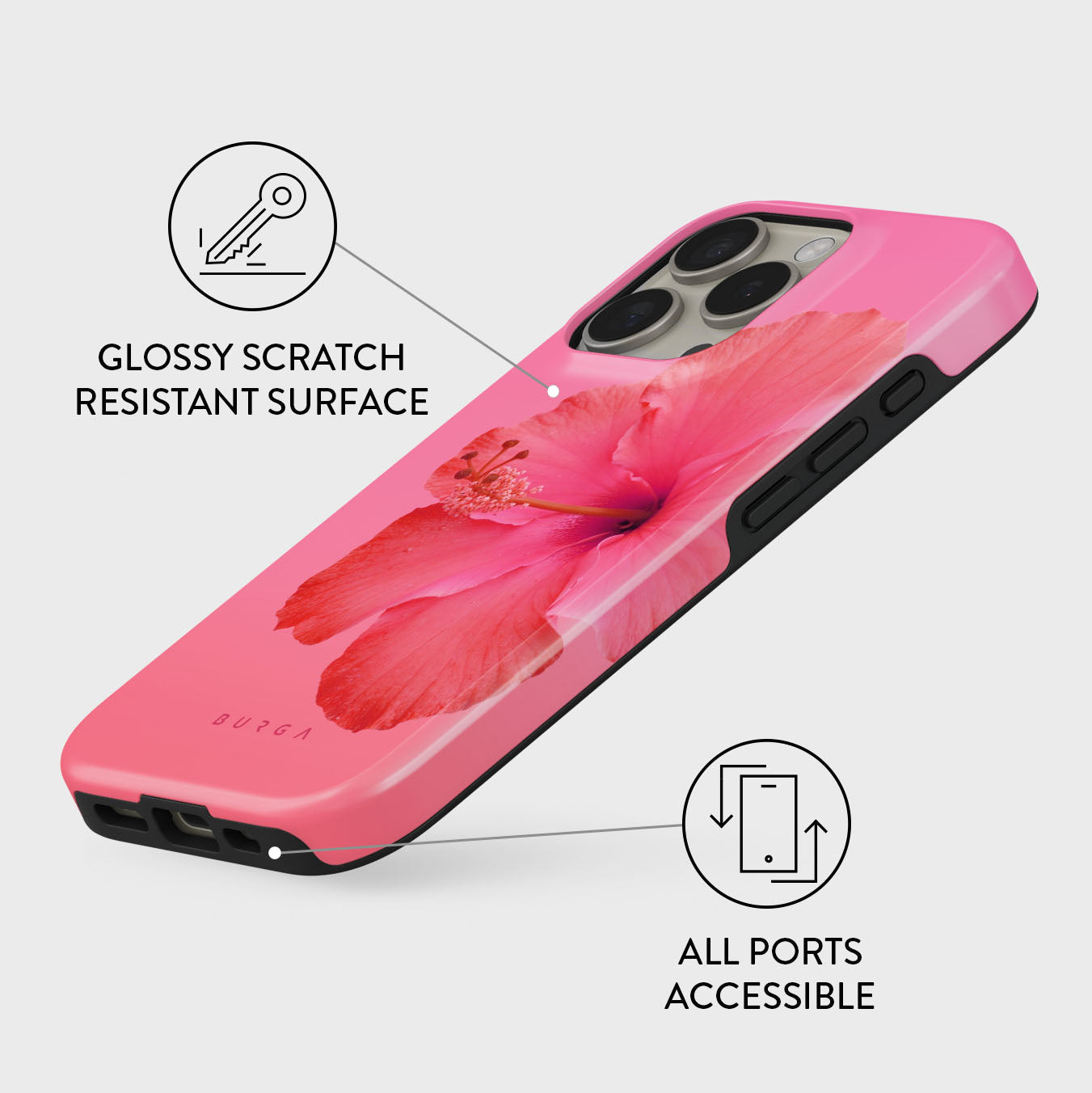 iPhone 16 Pro Max Case, Island Girl | BURGA