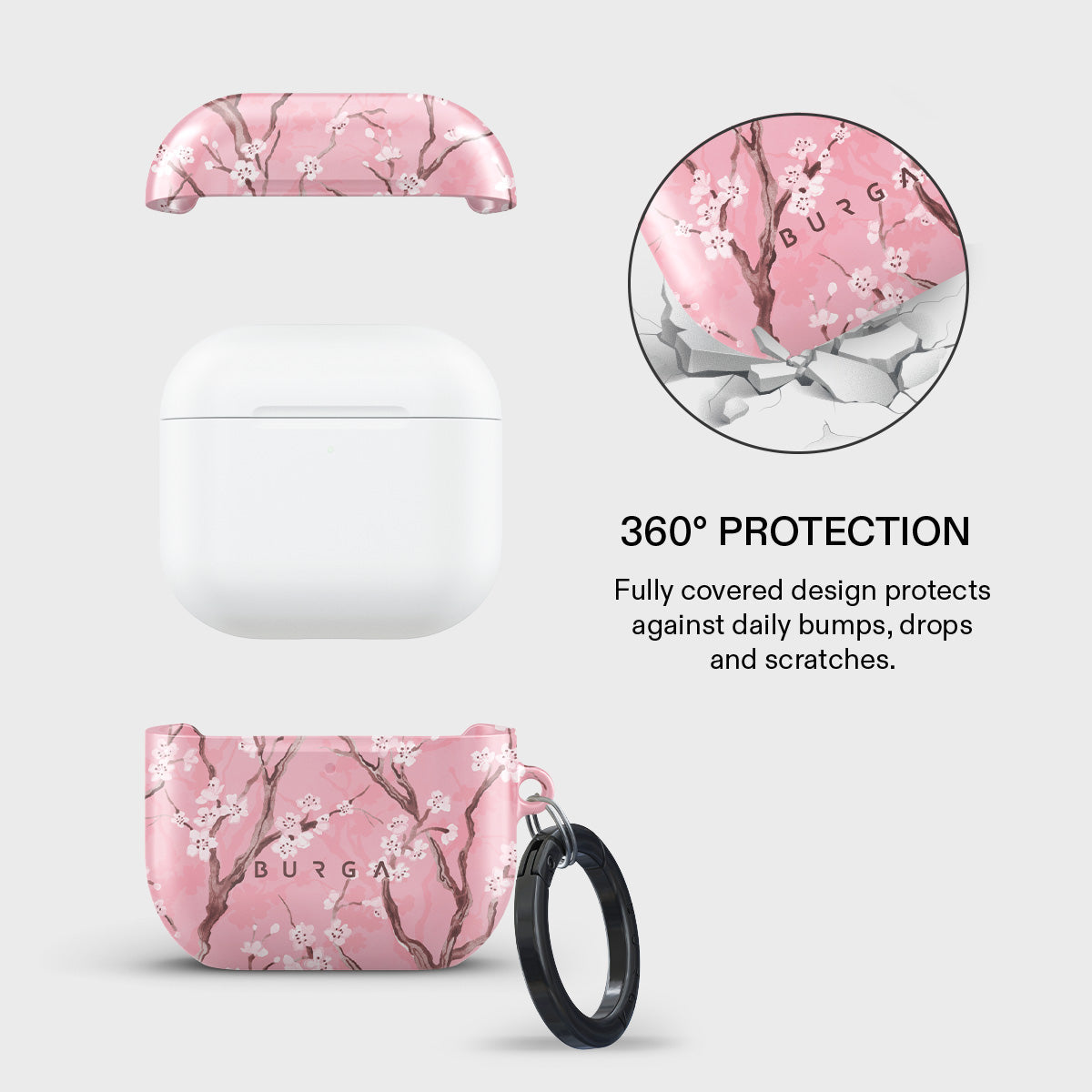 Sakura - Apple AirPods 4 Case Cover | BURGA
