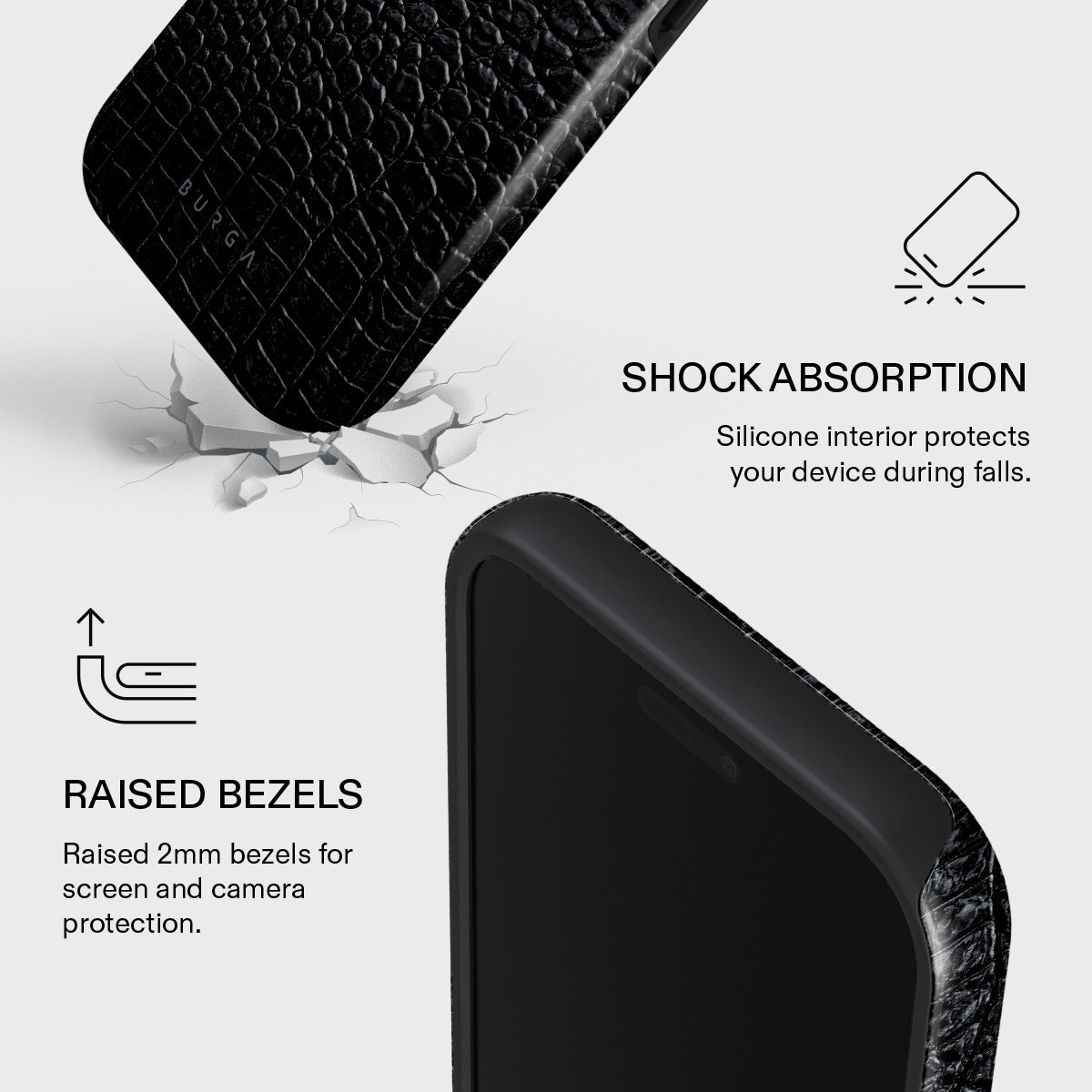 Reaper's Touch - Snakeskin iPhone 17 Pro Max Case | BURGA