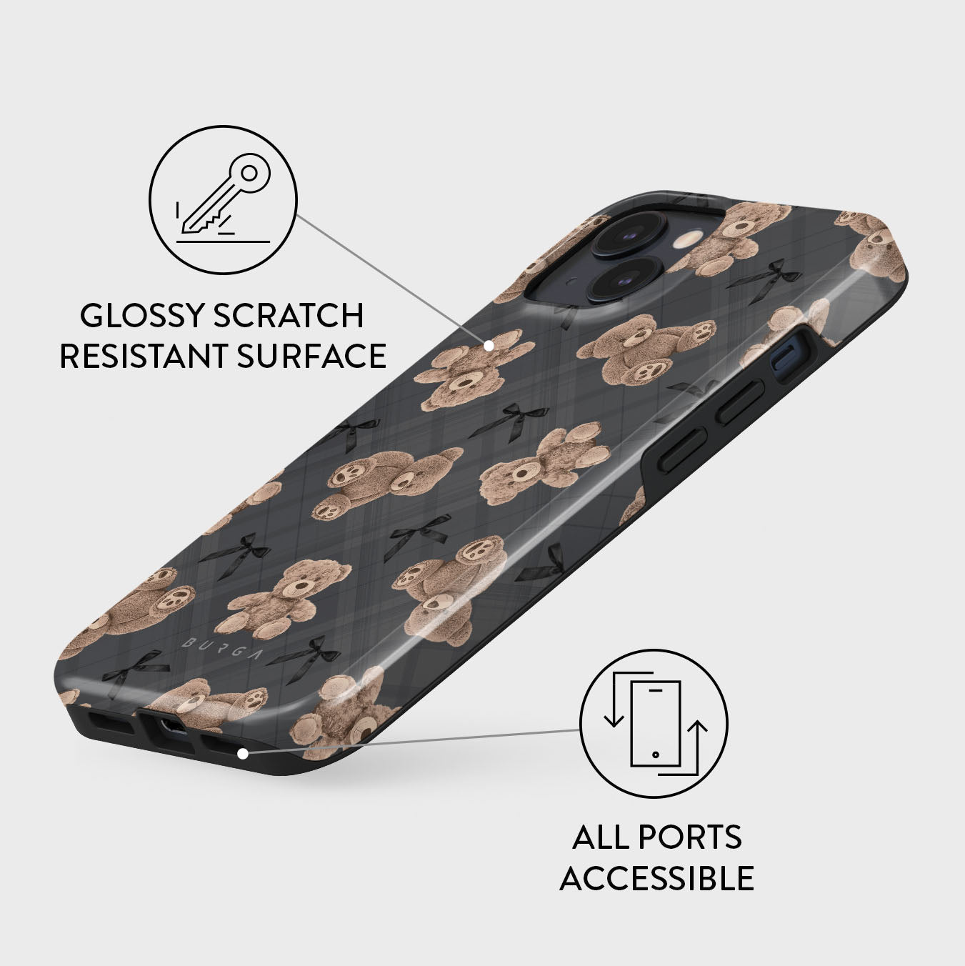 BFF - iPhone 13 Case | BURGA