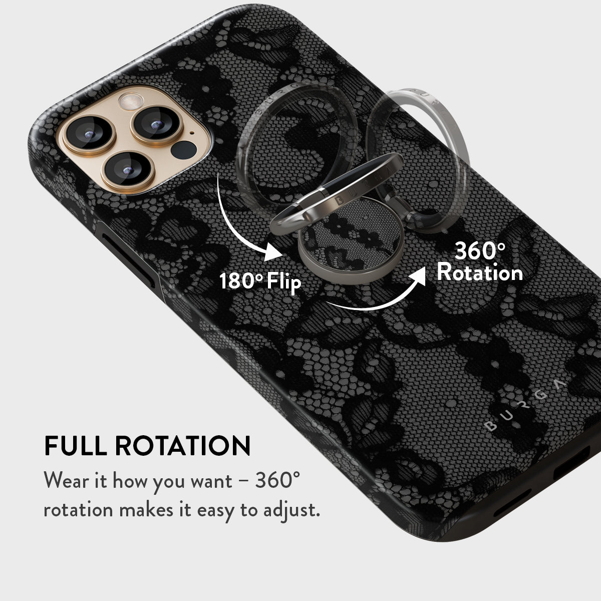 Magnetic - Phone Ring Holder Finger Grip Stand